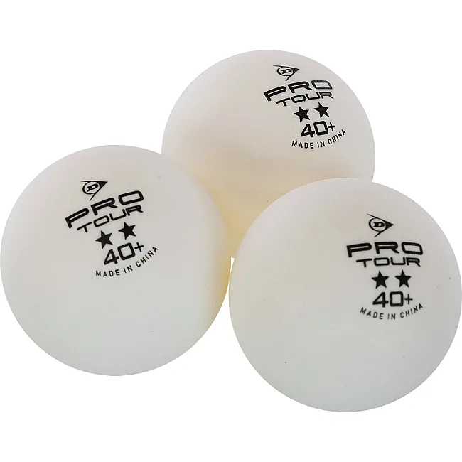 Мячи для настольного тенниса
 DUNLOP PRO TOUR DL679348 3шт (Белый)