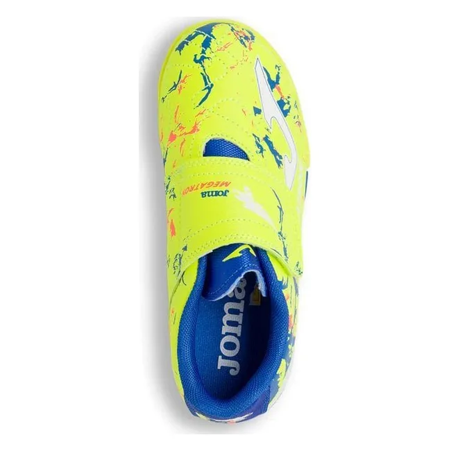 Сороконіжки дитячі Joma MEGATRON лимонно-темно-синій