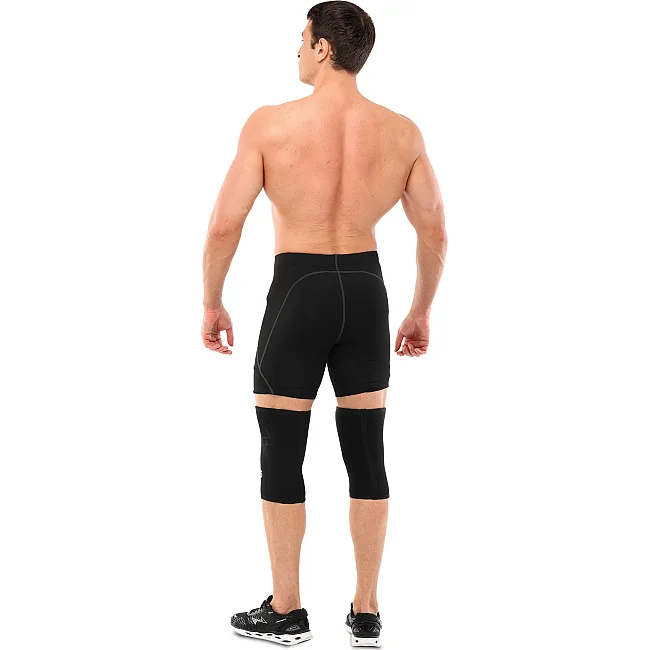 Наколенники для приседа и пауэрлфтинга 2штуки SQUAT KNEECAP EZOUS A-01 (Черный)