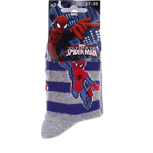 Носки SPIDER MAN SPIDERMAN VOLE 2P детские, арт.83842044-4