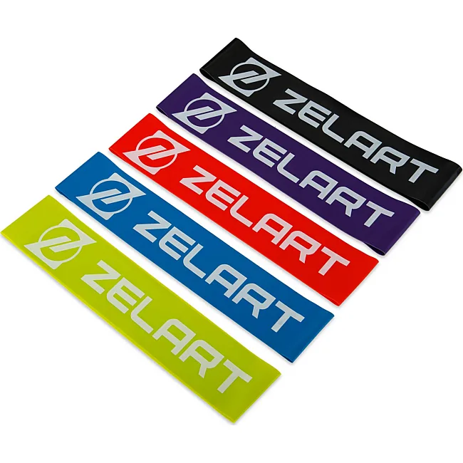 Набор резинок для упражнений ленты сопротивлений
 ZELART
 FI-7205 5шт