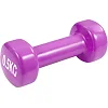 Гантели виниловые PowerPlay 4125 Achilles 2*0,5кг. Розовые ( пара 2шт.)