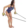 Тренажер для плавания с лопатками для тренировки гребка MADWAVE
 DRY TRAINING M077103300W сопротивление 3,6-10,8кг