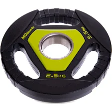 Млинець для штанги поліуретановий ZELART TA-2677-2_5 51мм 2,5кг
