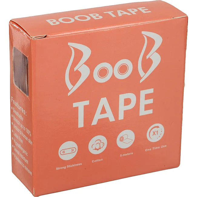 Кинезио тейп для тейпирования груди Kinesio tape BOOB SP-SPORT
 BC-1093-2_5
 2,5смх5м