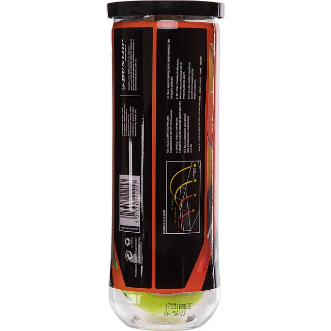 Мячи для большого тенниса DUNLOP STAGE 2 ORANGE DL601339 3шт