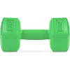 Гантели композитные POWERPLAY 4124 Hercules 2*2 кг. Зеленые (пара – 2шт.)