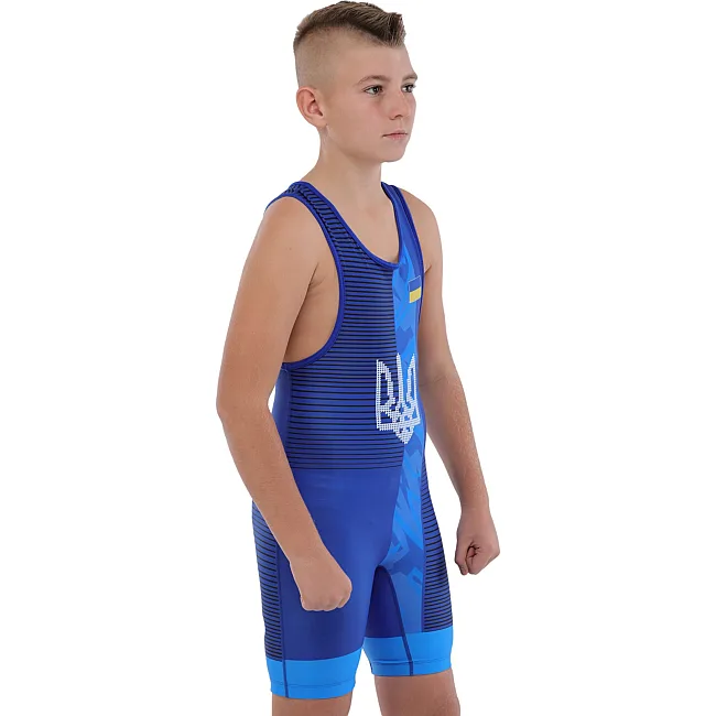 Трико для борьбы детское UKRAINE SP-SPORT

 JY-6604 128 см
-162см (Синий)