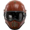 Шлем для мотоцикла интеграл
 AMEFOX MT-3228 (Коричневый)