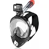 Повнолицьова маска Aqua Speed BRIZO 8742 чорний