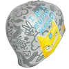 Шапочка для басейну
 силіконова юніорська MADWAVE
 Junior SUPER HERO M057003 (Срібний)