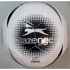 Мяч футбольный Slazenger AC football white/black/silver size 5, ст. 307776