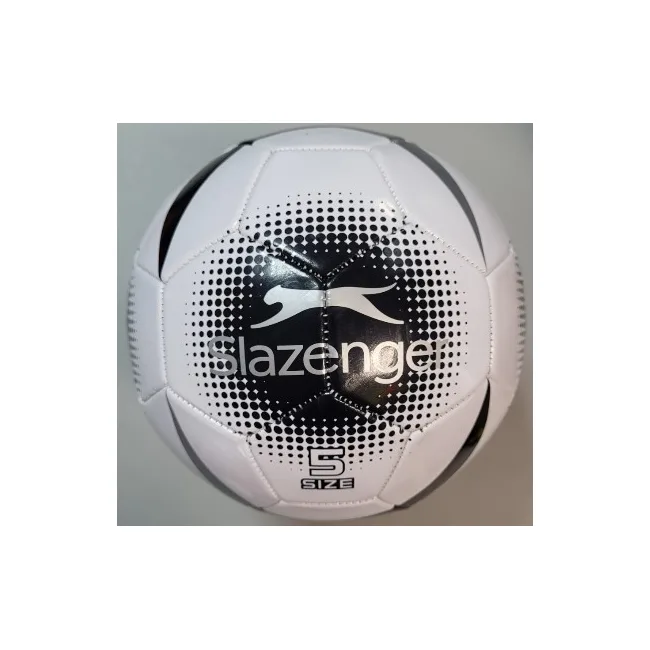 Мяч футбольный Slazenger AC football white/black/silver size 5, ст. 307776