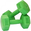 Гантели композитные POWERPLAY 4124 Hercules 2*2 кг. Зеленые (пара – 2шт.)