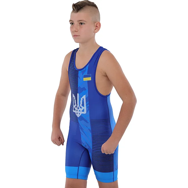 Трико для борьбы детское UKRAINE SP-SPORT

 JY-6604 128 см
-162см (Синий)