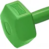 Гантели композитные POWERPLAY 4124 Hercules 2*2 кг. Зеленые (пара – 2шт.)