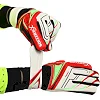 Вратарские перчатки
 профессиональные с защитой пальцев SOCCERMAX GK-4341
 7-11 (Белый-черный-красный)