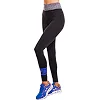Лосины леггинсы спортивные женские V&X PINK CK3000 (Черный-синий)