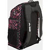 Спортивный рюкзак Arena SPIKY III BACKPACK 45 ALLOVER 45L черный, бордовый 54x36x27 см
