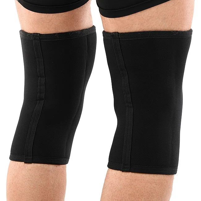 Наколенники для приседа и пауэрлфтинга 2штуки SQUAT KNEECAP EZOUS A-01 (Черный)