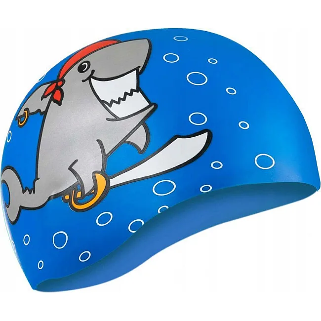 Шапочка для плавания детская Aqua Speed ​​KIDDIE Shark 1783
