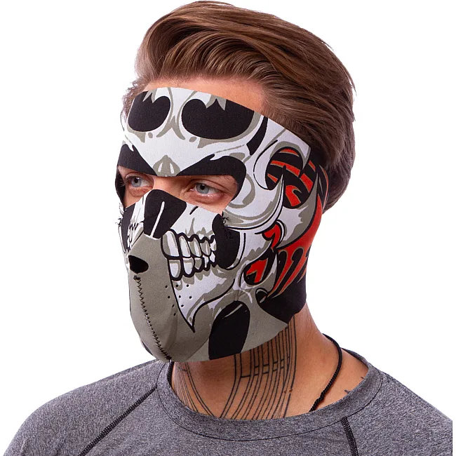 Вітрозахисна маска
 креативні термонавушники SP-SPORT
 MS-4344-4 Tribal Skull