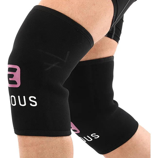 Наколенники для приседа и пауэрлфтинга 2штуки SQUAT KNEECAP EZOUS A-01 (Черный)