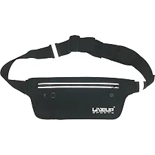 Пояс для бігу WAIST PACK чорний 34x9см