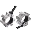 Замки быстросъемные для грифа Lock-Jaw ZELART TA-5109 2шт диаметр-50мм (Серый)