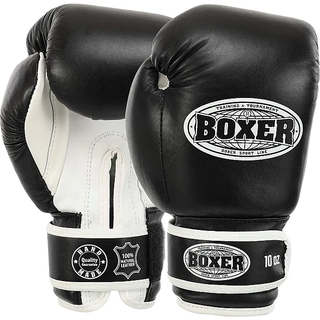 Рукавички для боксу


 шкіряні BOXER

 2023 10-12унцій (Чорний-білий)