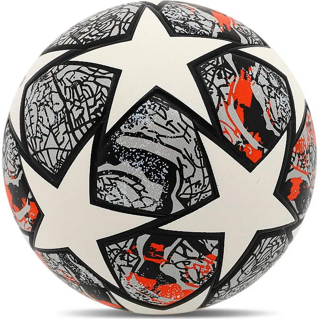 Футбольний м'яч
 SP-SPORT
 FB-8849 №5 PU (Сірий-оранжевий)