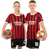 Дитяча футбольна форма
 із символікою футбольного AC MILAN домашня 2025 SP-SPORT

 CO-4651 20-30 (Червоний-чорний)