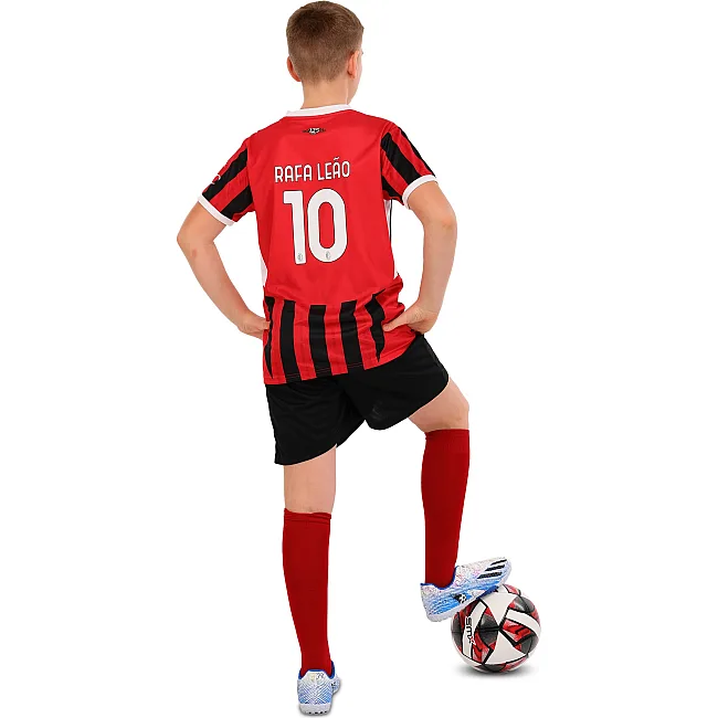 Дитяча футбольна форма
 із символікою футбольного AC MILAN домашня 2025 SP-SPORT

 CO-4651 20-30 (Червоний-чорний)