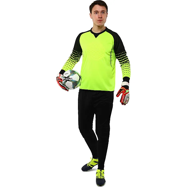 Вратарские перчатки
 профессиональные с защитой пальцев SOCCERMAX GK-4341
 7-11 (Белый-черный-красный)