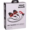 Тренажер для плавания с лопатками для тренировки гребка MADWAVE
 DRY TRAINING M077103300W сопротивление 3,6-10,8кг