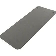 Коврик для фитнеса и спорта с люверсами для хранения LiveUp LP8229 140 смx60x1,6см (Темно-серый)