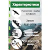 Трекинговые палки PowerPlay 9110 Friluftsliv Black/White 80-135 см (пара) + 2-я пара сапог + чехол