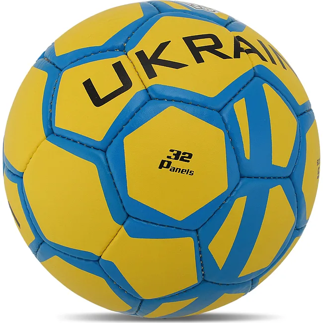 Футбольный мяч
 BALLONSTAR UKRAINE FB-9536 №5 PU (Желтый-синий)