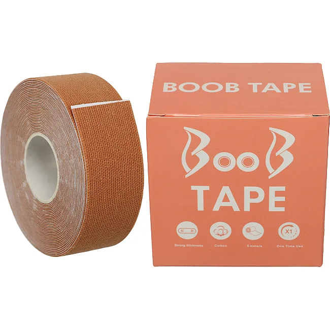 Кинезио тейп для тейпирования груди Kinesio tape BOOB SP-SPORT
 BC-1093-2_5
 2,5смх5м
