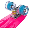 Пенни борд Penny Board круизер пластиковый со светящимися колесами 22