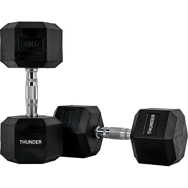 Гантель шестигранна THUNDER 20 кг (1шт)