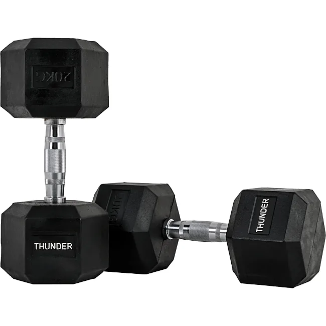 Гантель шестигранна THUNDER 20 кг (1шт)