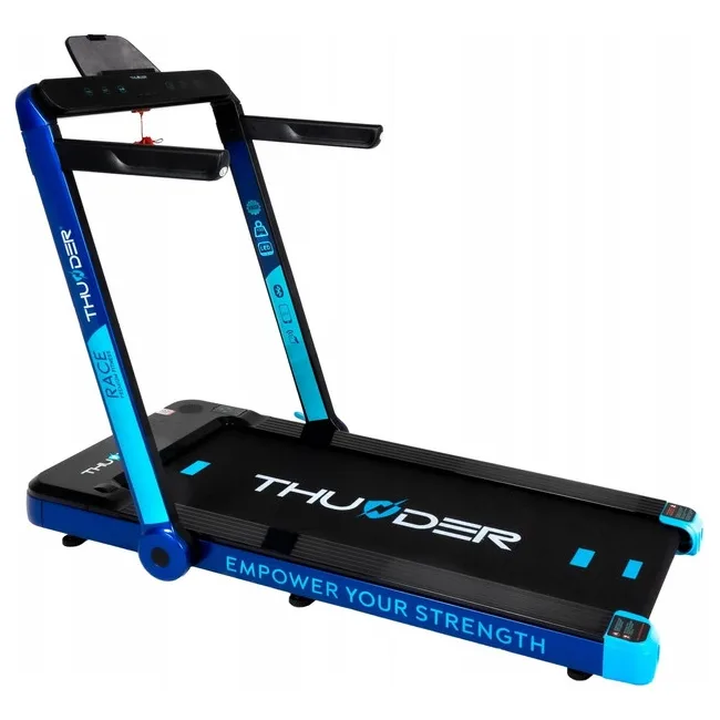 Беговая электрическая дорожка THUNDER RACE-BLUE