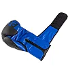 Боксерські рукавиці PowerPlay 3086 Matt Challenger Чорно-Сині