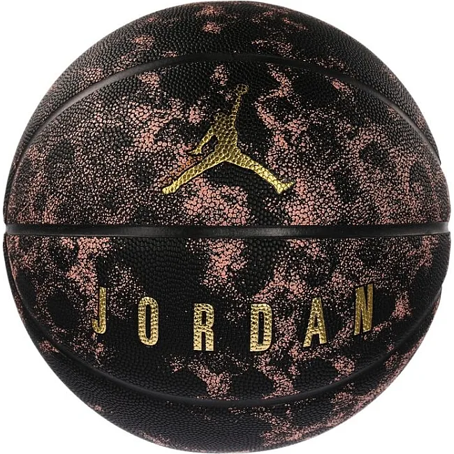 М'яч баскетбольний Nike JORDAN BASKETBALL 8P ENERGY DEFLATED CRIMSON BLISS/BLACK/BLACK/GOLD size 7