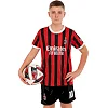 Дитяча футбольна форма
 із символікою футбольного AC MILAN домашня 2025 SP-SPORT

 CO-4651 20-30 (Червоний-чорний)