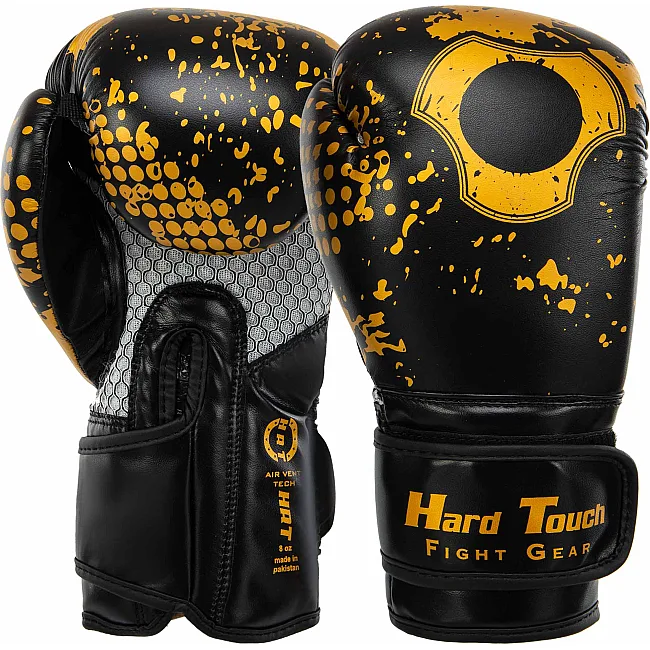 Перчатки для бокса детские PU HARD TOUCH BO-8468 (Черный)
