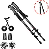 Трекинговые палки PowerPlay 9106 Fika Black/Red 60-135 см (пара)