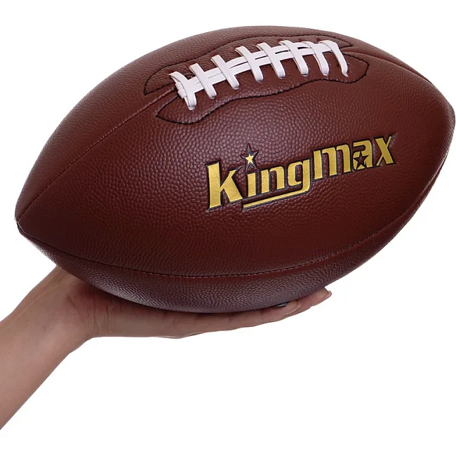 Мяч для американского футбола Senior KINGMAX FB-5496-9 №9 (Коричневый)