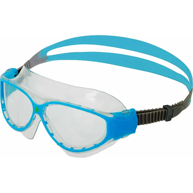Очки-маска для плавания юниорские MADWAVE
 FLAME MASK JUNIOR M046103 (Голубой)